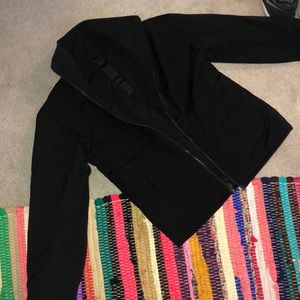 Lululemon black reversible bomber jacket